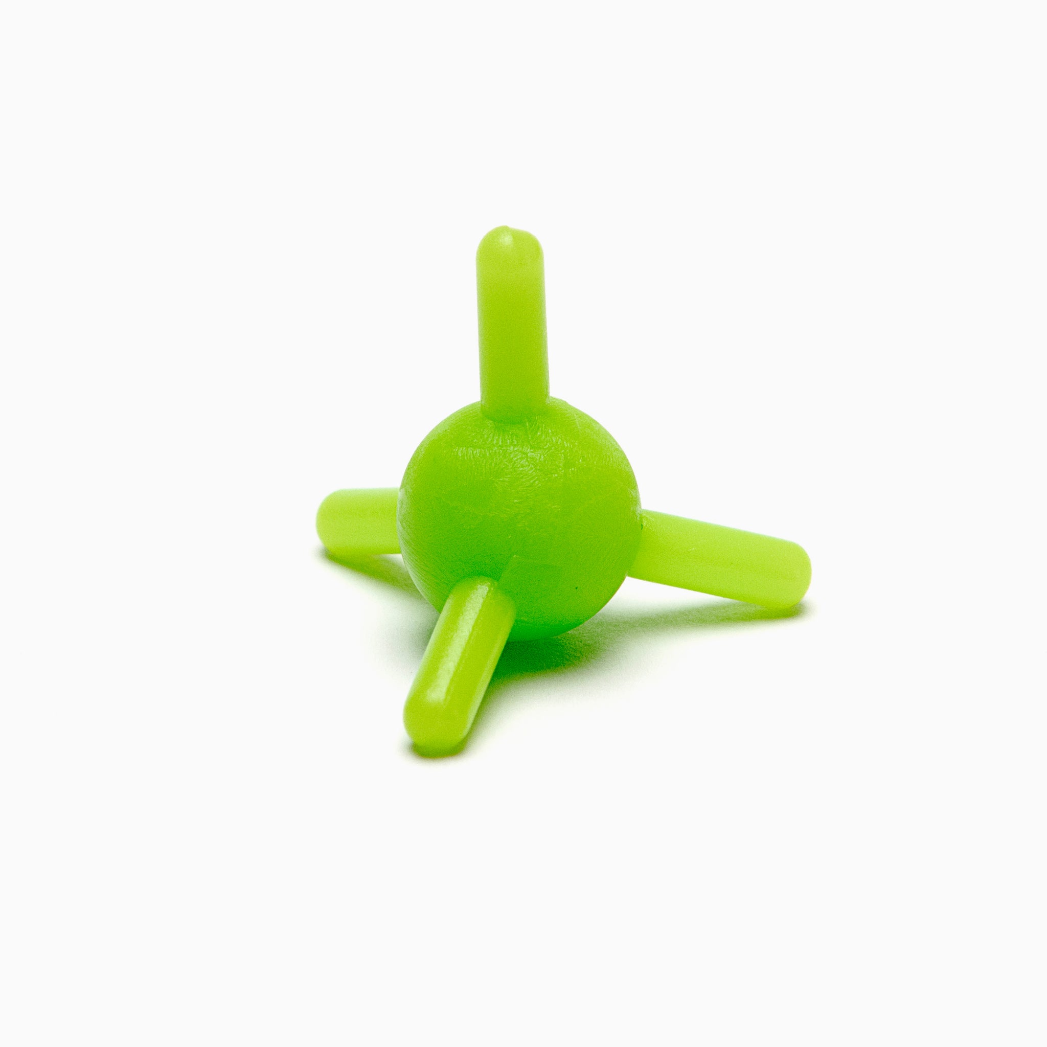 Lime Green Atom 4 Points
